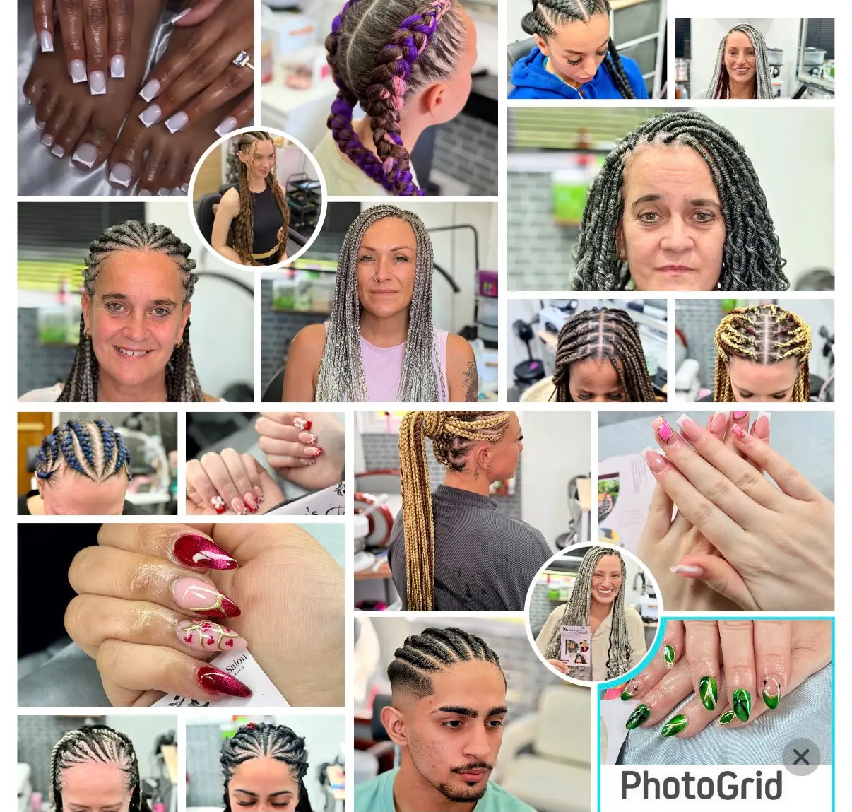 Nessa's Touch hair and beauty salon website designed by Trilogy